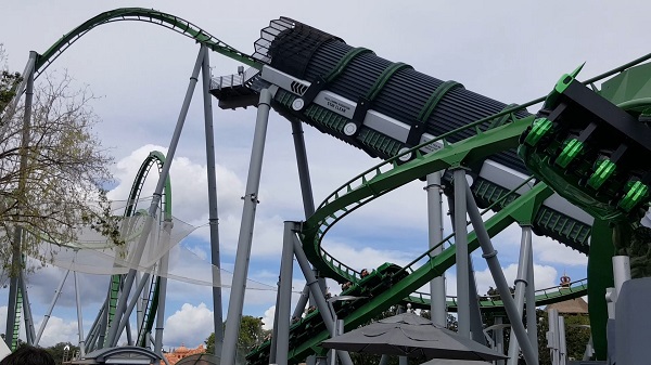 Hulk roller coaster